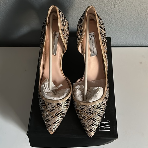 INC International Concepts sequin heels - Picture 5 of 8
